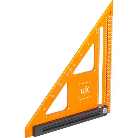 UJK Professional Woodworker’s Marking Square 250mm - & Measuring grade woodworkers square British made, CNC-machined