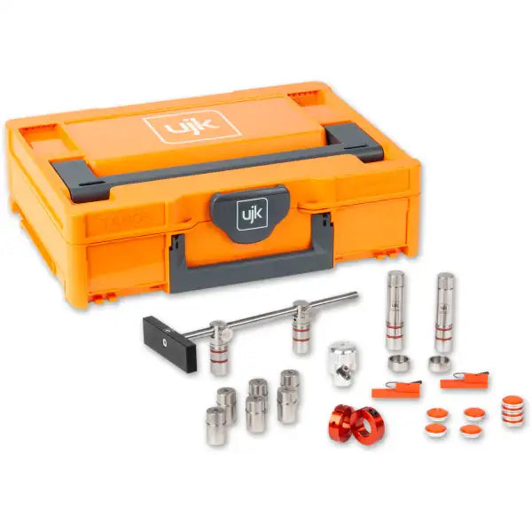 UJK Super Dog Accessory Kit In T-Loc Case - MFT & Parf Guide System 22 Essential 2 x Dogs, 6 Pups, Rail Clips, 1 Repeat