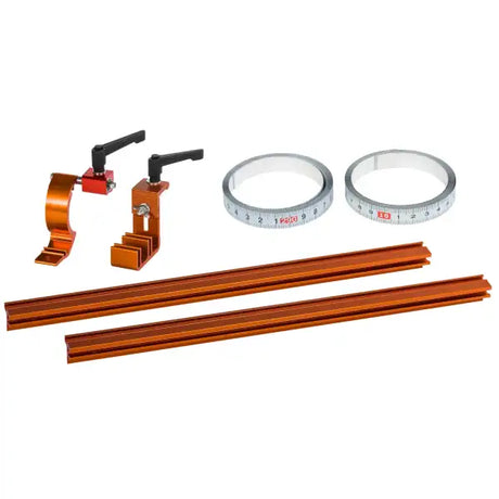 UJK Track & Stop Kit - MFT Parf Guide System Turns a mitre saw into precision cutting system Repeatable cuts