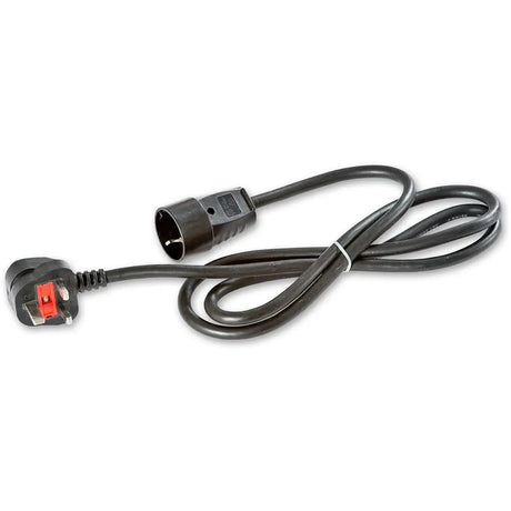 UK 13A Plug to Euro Shuko Converter Lead 1.5m - Fast shipping