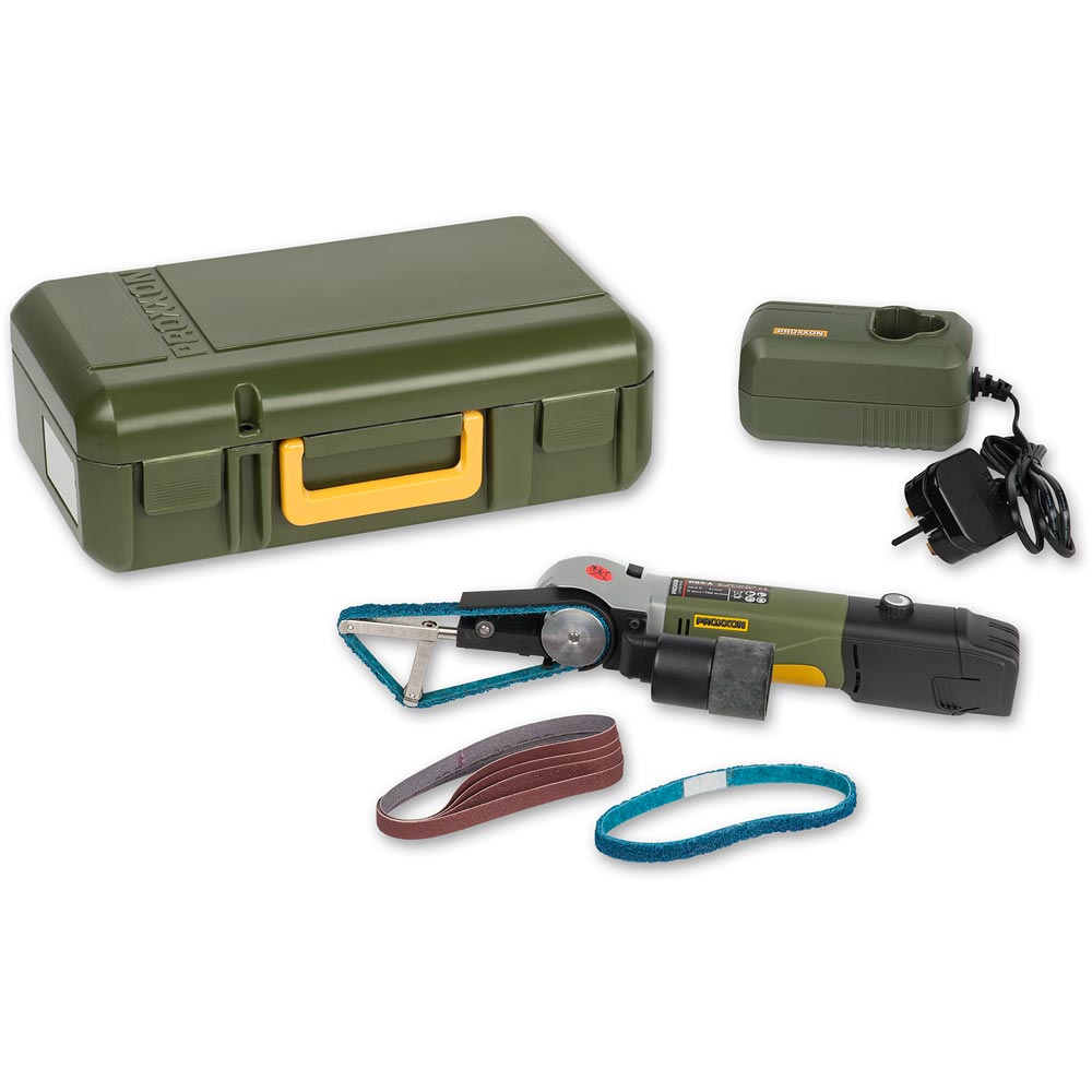 Proxxon Battery Powered Tube Belt Sander RBS/A