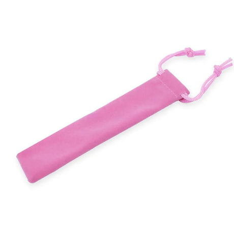 Velvet Drawstring Pen Pouches 10 pack - Pink - Pen Cases - Fast shipping