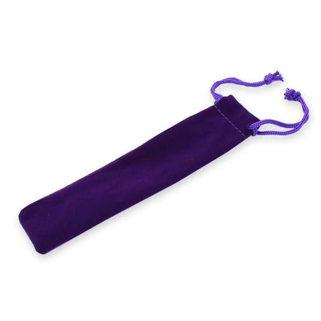 Velvet Drawstring Pen Pouches 10 pack - Purple - Pen Cases - Fast shipping