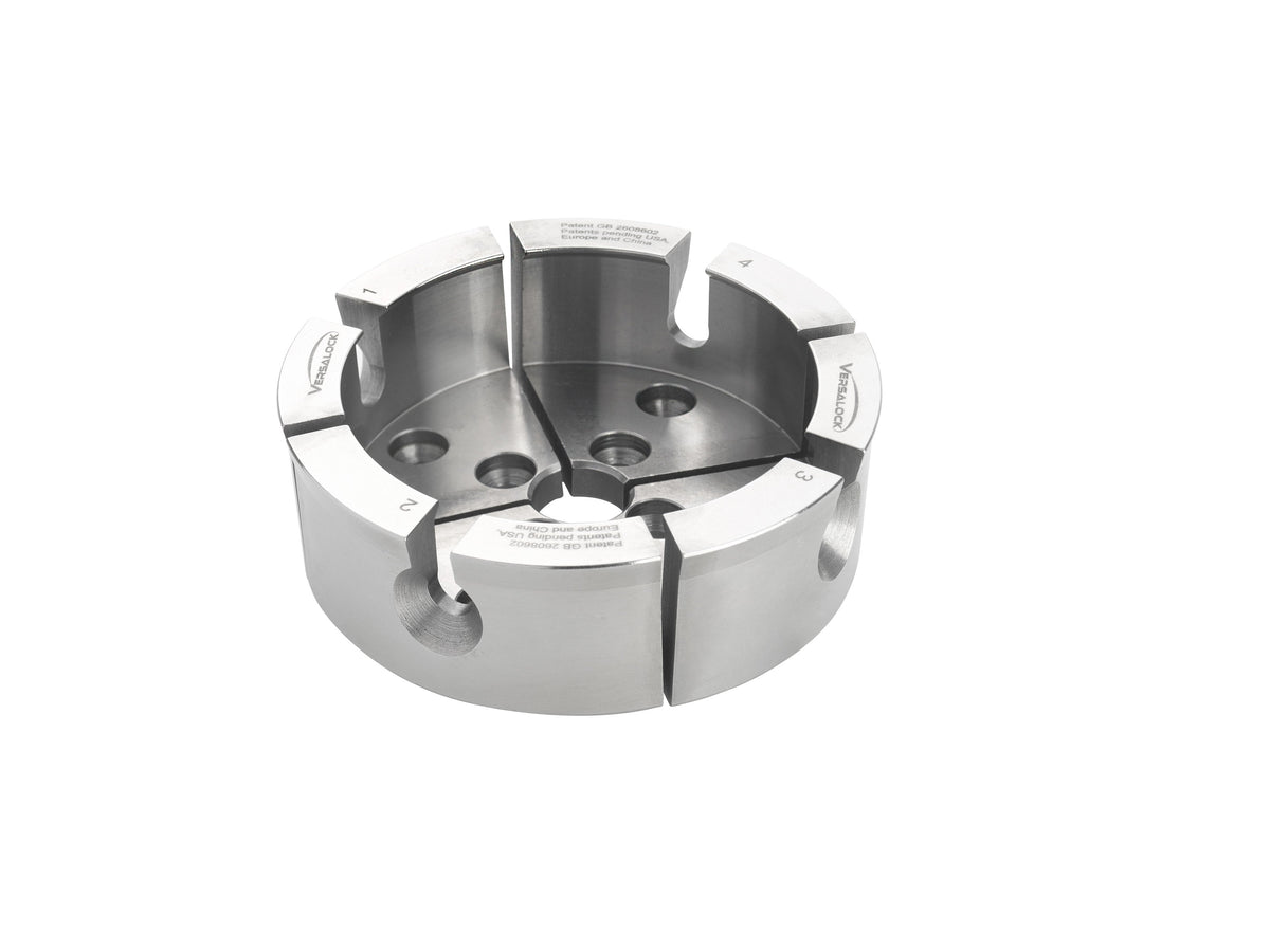 VersaLock V100 100mm Base Jaw - The is a fully functional 100 mm dovetail that also forms foundation of insert system.