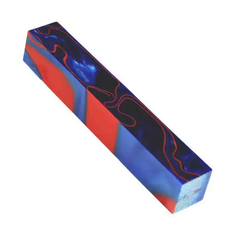 Vivid Blue - Kirinite Pen Blank - Blanks The made in Italy from top quality acrylic When turning pen blanks,