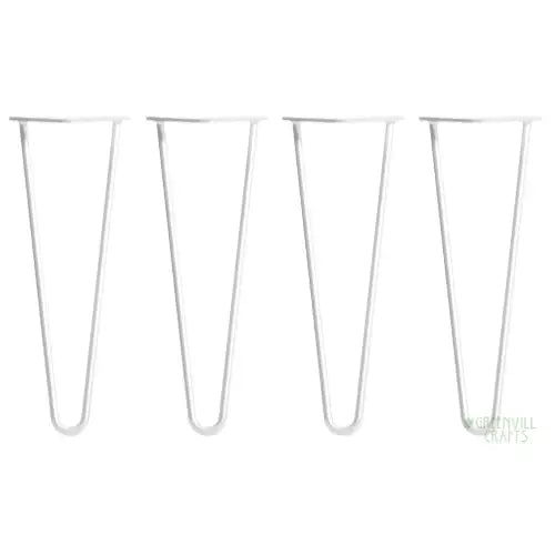 White Hairpin Table Legs - 14’’ / 35cm - Fast shipping