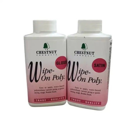 Wipe on Poly - 500ml - Chestnut Products - Finishing Very popular in USA and for good reason, wipe poly produces