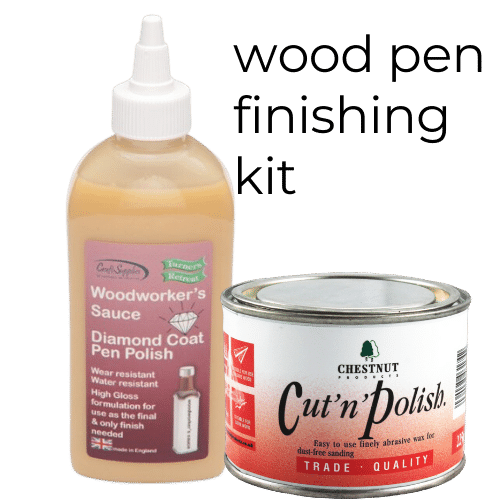 Wood Pen Blank Finishing Kit Greenvill Crafts