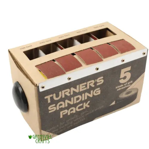Woodturners Multi Abrasive Roll Pack 5 Grits Sanding Accessories Fast shipping