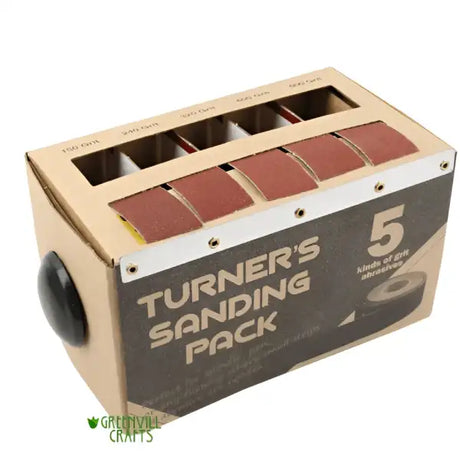 Woodturners Multi Abrasive Roll Pack 5 Grits - Sanding Accessories Turners of Don’t waste time tearing sheets sandpaper