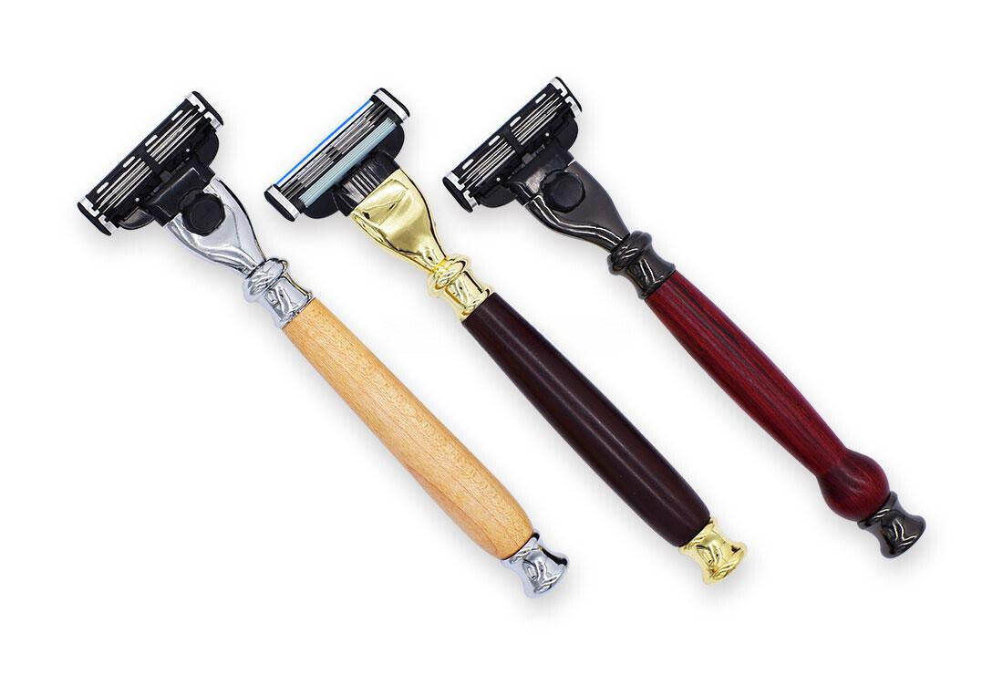 Chrome Mach 3 Razor Handle Kit - Razor Handle Kits - Fast shipping
