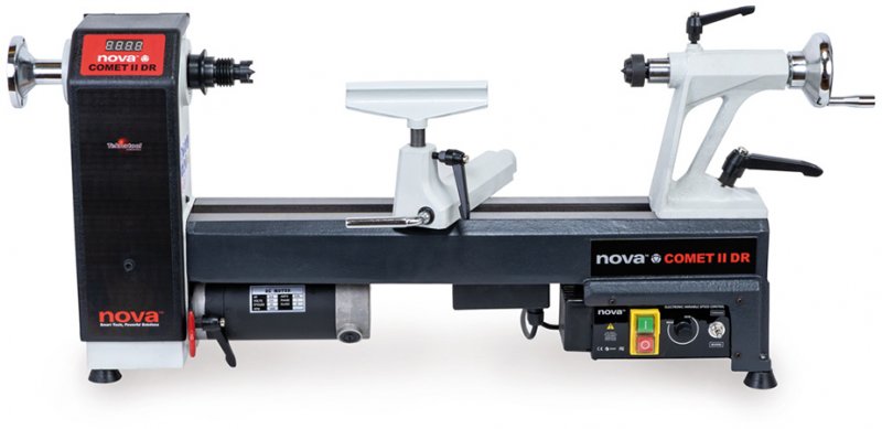 NOVA Comet II DR Lathe with G3 Chuck - Lathe - Fast shipping