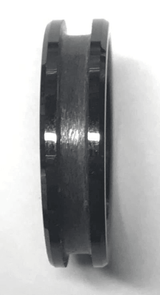 6mm Inlay Black Ceramic Ring Core - Ring Cores - Fast shipping