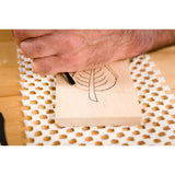Flexcut Beginner’s 2 Blade Craft Carving Set - SK111 - Tools ABS Palm Handle with carving blades in a safe pouch