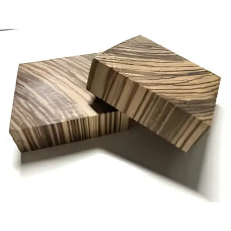 Zebrano Ring Blanks - Wood Size approx 40mm x 14mm The 2 images show the ring blank with and without a light rubbing