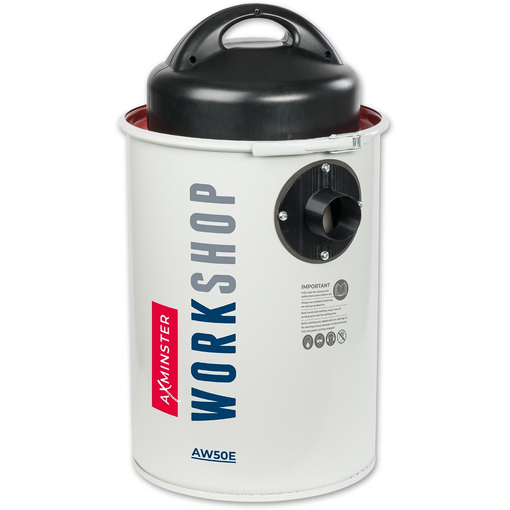 Axminster Workshop AW50E 50L Wood Dust Collector - Extractors - Fast shipping