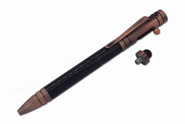 Antique Rose Copper - Rifle Bolt Tec Pen Kit Greenvill Crafts