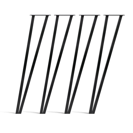 Box Hairpin Table Legs - 28" / 71cm Hair Pin Legs