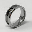 8mm Inlay Stainless Steel Ring Core (Bevelled Edge) Greenvill Crafts