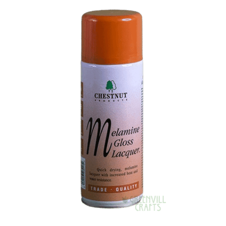 Melamine Gloss Lacquer Aerosol - Chestnut Products Chestnut