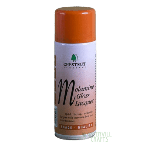 Melamine Gloss Lacquer Aerosol - Chestnut Products Chestnut