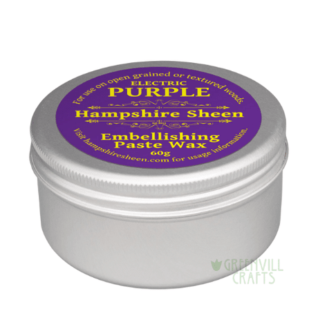 Electric Purple Embellishing Wax - Hampshire Sheen Hampshire Sheen