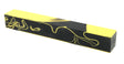 Black & Yellow Swirls (Yellow Jacket) - Acrylic Kirinite Pen Blank Kirinite