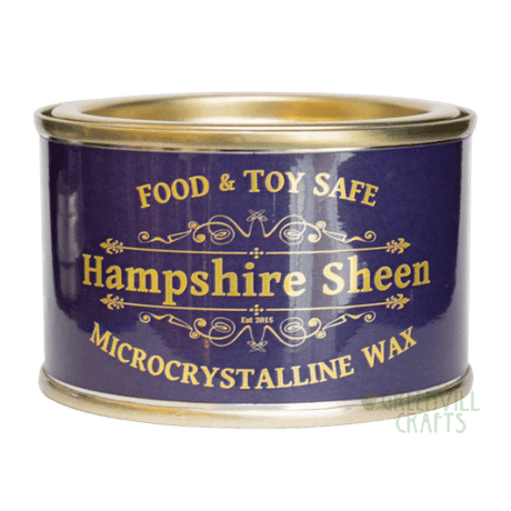 MicroCrystalline Wax (Food & Toy Safe) 130g Tin - Hampshire Sheen Hampshire Sheen