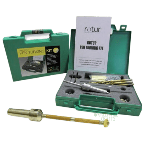 Universal Pen Mandrel & Turning Kit 2MT Rotur