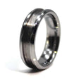 6mm Inlay Tungsten Carbide Ring Core (Bevelled Edge) Greenvill Crafts
