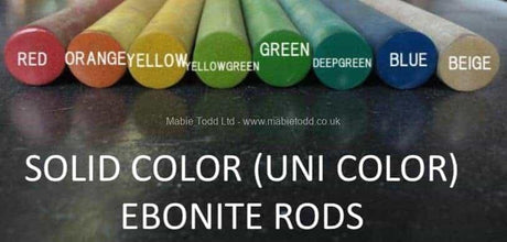 Single Colour Ebonite Pen Blanks Greenvill Crafts