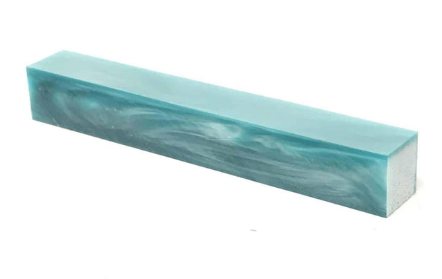 Turquoise Pearl - Acrylic Kirinite Pen Blank Kirinite