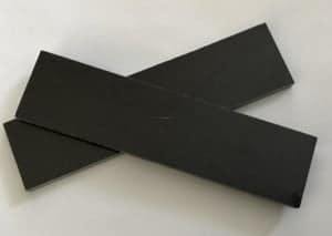 Kirinite Black Pearl Knife Scales - Set of 2 Kirinite