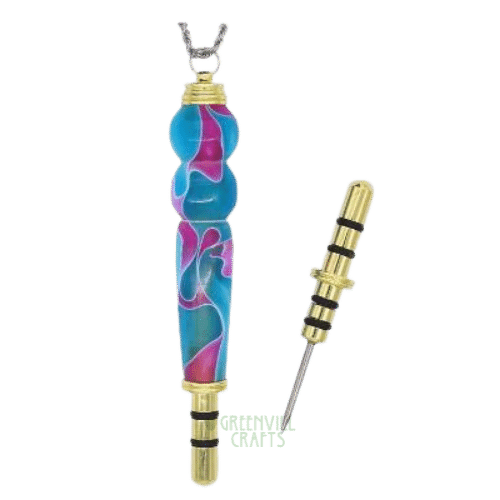 Gold Seam Ripper Necklace Kit Greenvill Crafts