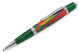 Chrome & Green Cerra Pen Kit Greenvill Crafts