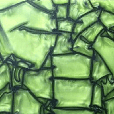 Kirinite Toxic Green Craft Sheet 300mm x 150mm x 3mm Kirinite