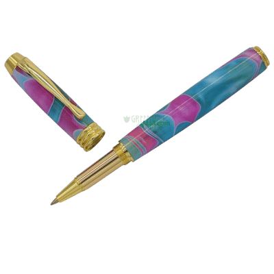 Manager Rollerball Pen Kit Gold (New Style) Greenvill Crafts