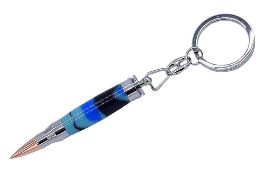 Mini bullet key ring kits - Chrome Greenvill Crafts
