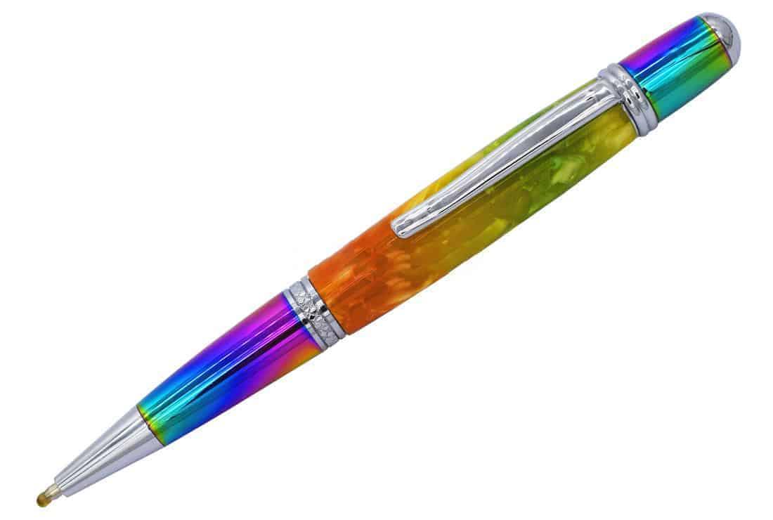 Chrome & Multicolour Cerra Pen Kit Greenvill Crafts