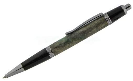 Cerra Click Pen Kit - Chrome & Black Greenvill Crafts