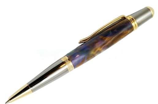 Cerra  Pen Kit - Gold & Chrome Greenvill Crafts