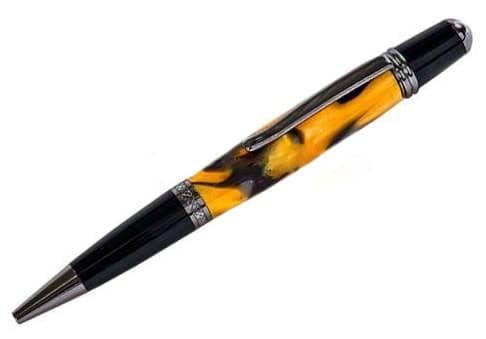 Cerra Pen Kit - Gunmetal & Black Chrome Greenvill Crafts