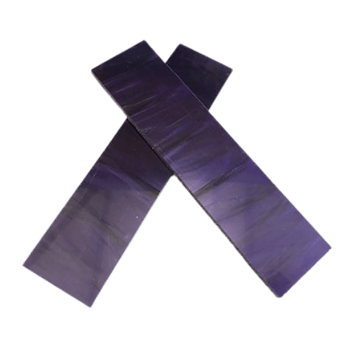 Kirinite Wicked Purple Pearl Knife Scales - Set of 2 Kirinite