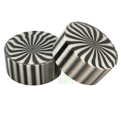 Zebra Polyester Ring Blank Greenvill Crafts
